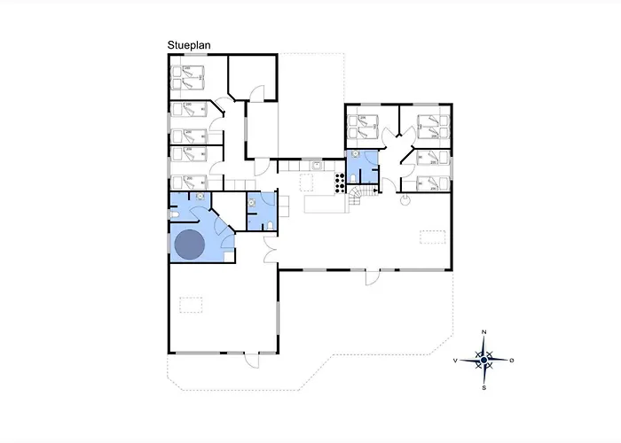 Holiday home Bv293-blavand-peter-malersvej-4 *